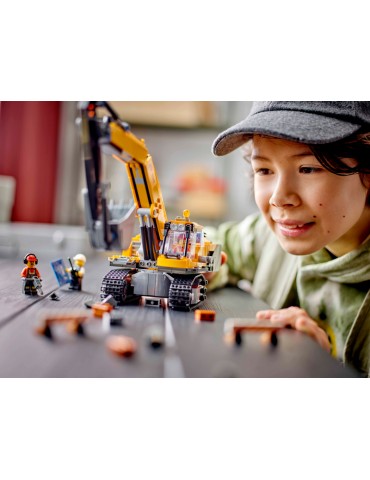 LEGO City - Yellow Construction Excavator