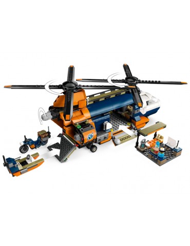 LEGO City - Jungle Explorer Helicopter at Base Camp