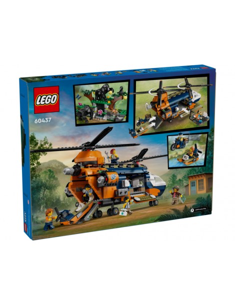 LEGO City - Jungle Explorer Helicopter at Base Camp