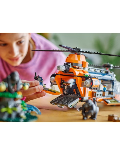 LEGO City - Jungle Explorer Helicopter at Base Camp