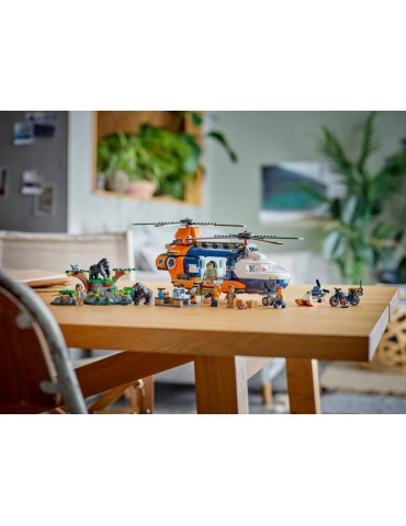 LEGO City - Jungle Explorer Helicopter at Base Camp