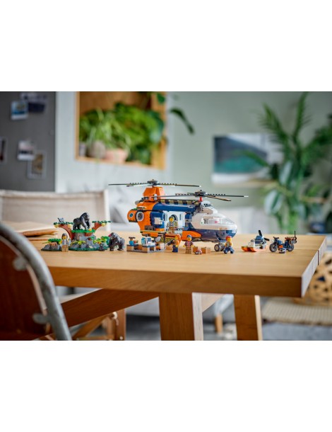 LEGO City - Jungle Explorer Helicopter at Base Camp