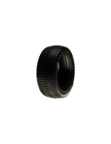 Losi 1/8 Blockhead G2 Buggy Tire w/ Inserts, Green (2)