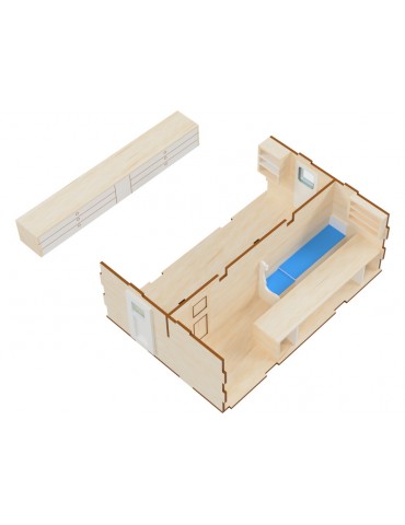 Modell-Tec Fram I. Polarforschungsschiff 1:50 kit