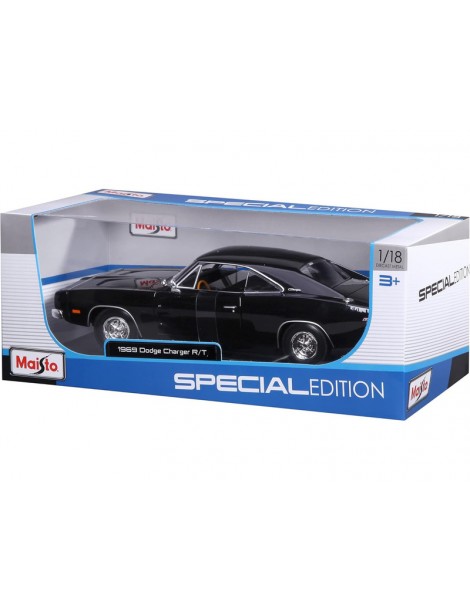 Maisto Dodge Charger R/T 1969 1:18 black