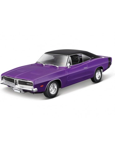 Maisto Dodge Charger R/T 1969 1:18 purple