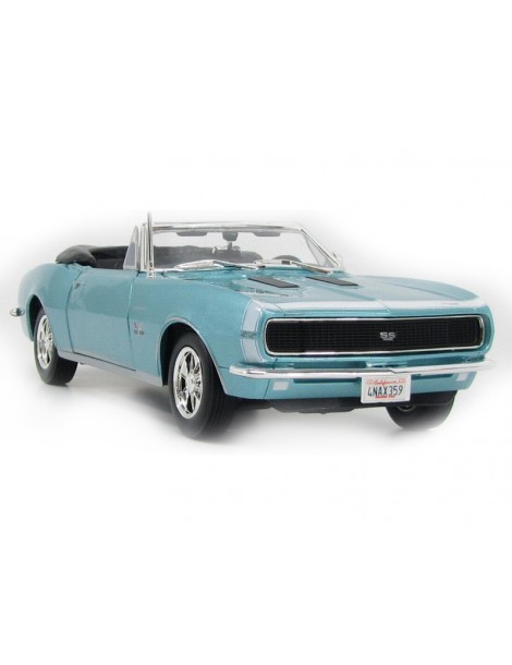 Maisto Chevrolet Camaro SS 396 1967 1:18 turquoise