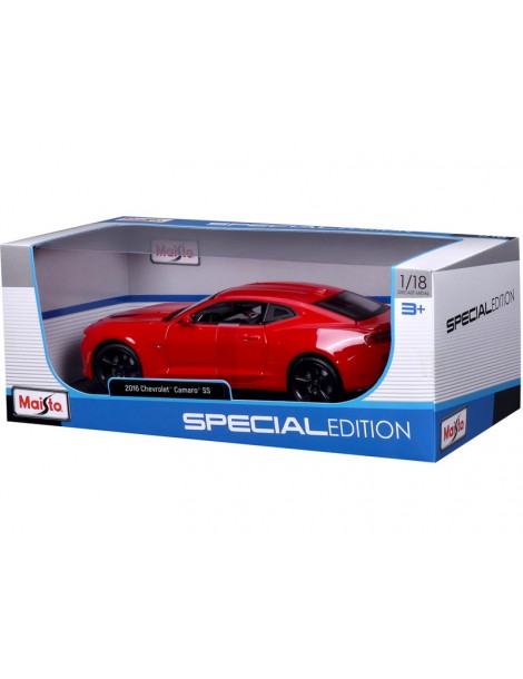 Maisto Chevrolet Camaro SS 2016 1:18 red