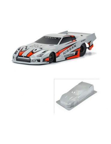 PROTOform Body 1/10 Nissan GT-R R35 Pro Mod Gray: Drag Car