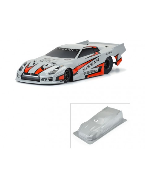 PROTOform Body 1/10 Nissan GT-R R35 Pro Mod Gray: Drag Car