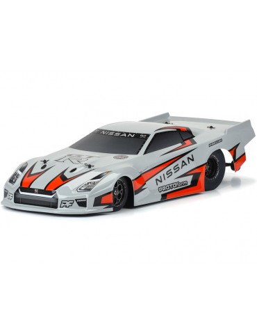 PROTOform Body 1/10 Nissan GT-R R35 Pro Mod Gray: Drag Car
