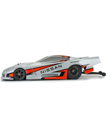 PROTOform Body 1/10 Nissan GT-R R35 Pro Mod Gray: Drag Car