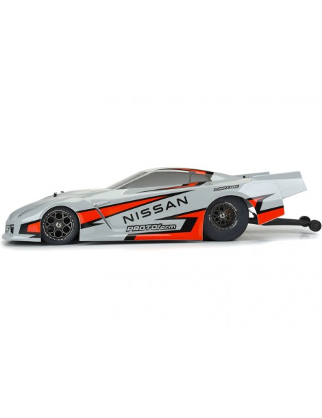 PROTOform Body 1/10 Nissan GT-R R35 Pro Mod Gray: Drag Car