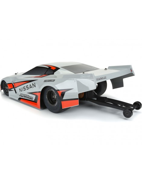 PROTOform Body 1/10 Nissan GT-R R35 Pro Mod Gray: Drag Car