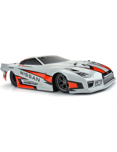 PROTOform Body 1/10 Nissan GT-R R35 Pro Mod Gray: Drag Car