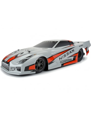 PROTOform Body 1/10 Nissan GT-R R35 Pro Mod Gray: Drag Car