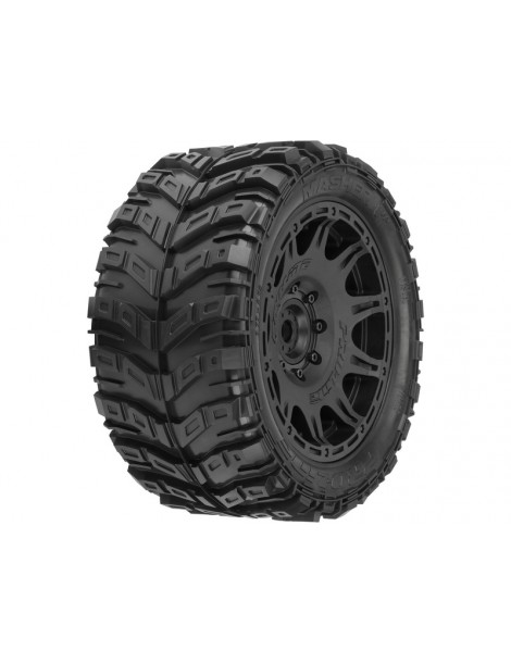 Pro-Line Wheels 5.7", Masher X HP Belted Tires, Raid 8x48 H24 Wheels (2)