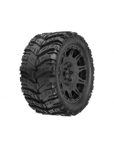 Pro-Line Wheels 5.7", Masher X HP Belted Tires, Raid 8x48 H24 Wheels (2)
