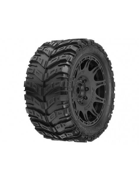 Pro-Line Wheels 5.7", Masher X HP Belted Tires, Raid 8x48 H24 Wheels (2)