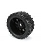 Pro-Line Wheels 5.7", Masher X HP Belted Tires, Raid 8x48 H24 Wheels (2)