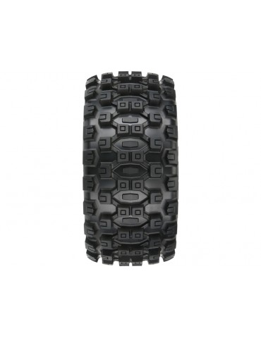 Pro-Line Wheels 5.7", Badlands MX57 Tires, Raid 8x48 H24 Wheels (2)