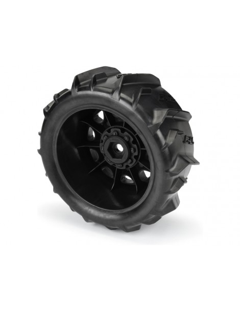Pro-Line Wheels 5.7", Dumont Tires, Raid 8x48 H24 Wheels (2)