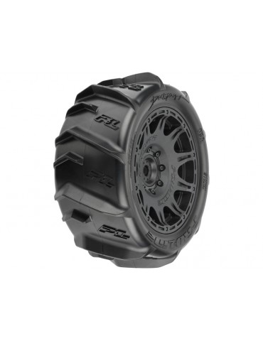 Pro-Line Wheels 5.7", Dumont Tires, Raid 8x48 H24 Wheels (2)