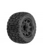 Pro-Line 1/10 Bonesaw F/R 2.8" MT Tires Mounted 12mm/14mm Black Raid (2)