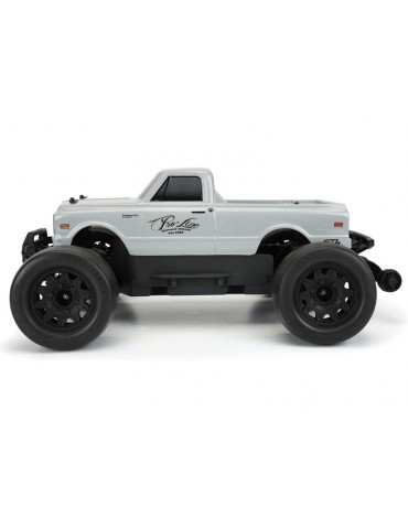 Pro-Line Body 1/10 1972 Chevy C-10 (Gray): Stampede, Granite