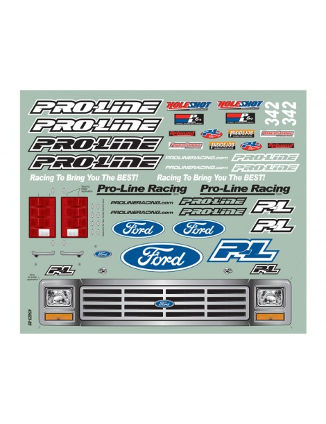 RC kėbulas 1981 Ford Bronco 1:10 Short Course skaidrus Pro-Line – CyborgShop