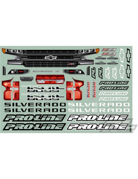 Pro-Line Body 1/10 2019 Chevy Silverado Z71 Trail Boss: Stampede 4x4