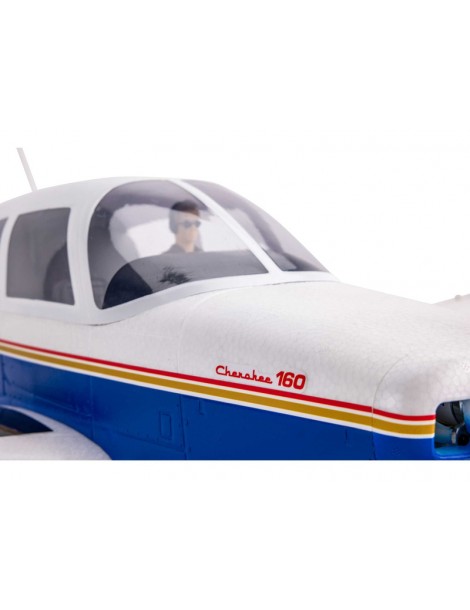 E-flite Cherokee 1.3m AS3X SAFE Select BNF Basic
