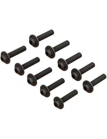 Arrma BUTTON HEAD SCREW FLANGED M4x18mm V2