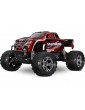 Traxxas Stampede 1:10 BL-2s RTR raudona