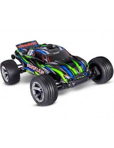 Traxxas Rustler 1:10 BL-2s RTR green