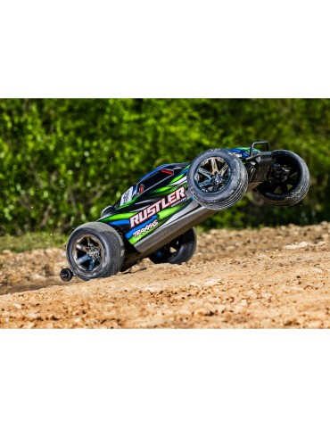 Traxxas Rustler 1:10 BL-2s RTR green