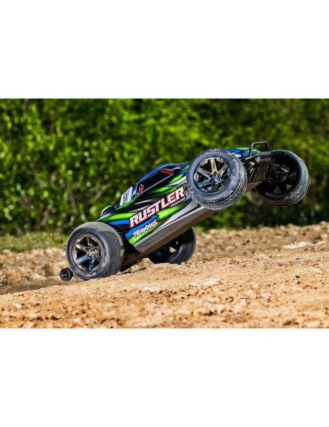 Traxxas Rustler 1:10 BL-2s RTR green