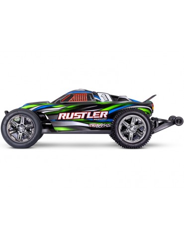 Traxxas Rustler 1:10 BL-2s RTR green