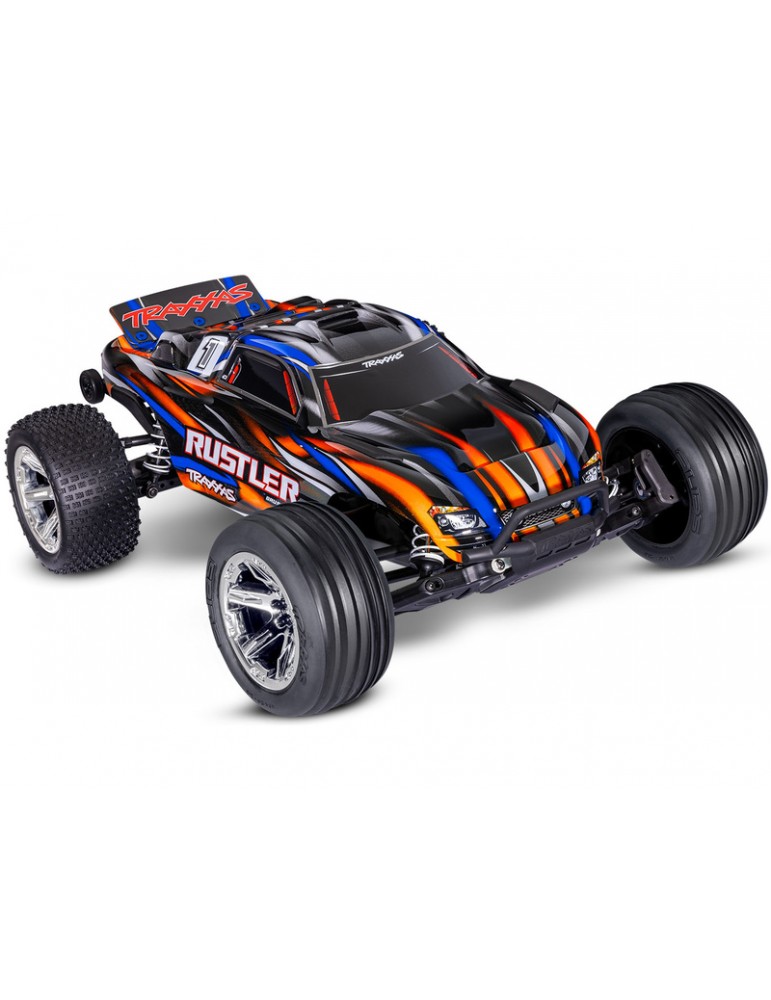 Traxxas Rustler 1:10 BL-2s RTR orange