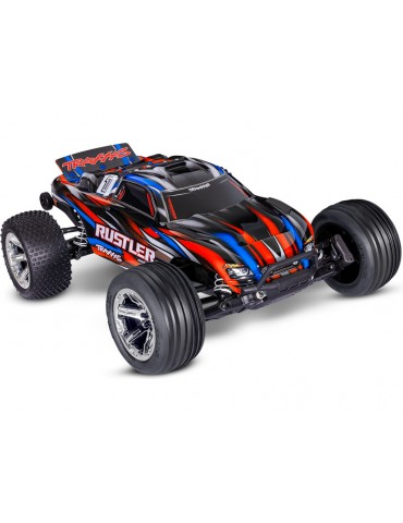 Traxxas Rustler 1:10 BL-2s RTR red