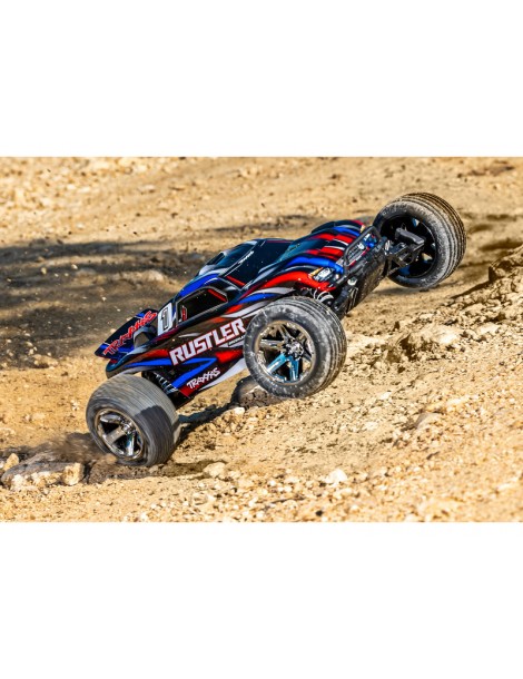 Traxxas Rustler 1:10 BL-2s RTR red