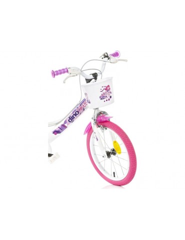 DINO Bikes - Children's bike 16" Fairy White