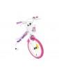 DINO Bikes - Children's bike 16" Fairy White