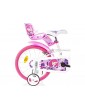 DINO Bikes - Children's bike 16" Fairy White