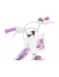 DINO Bikes - Children's bike 16" Fairy White