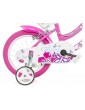 DINO Bikes - Children's bike 16" Flappy Pink