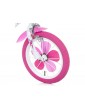 DINO Bikes - Children's bike 16" Flappy Pink