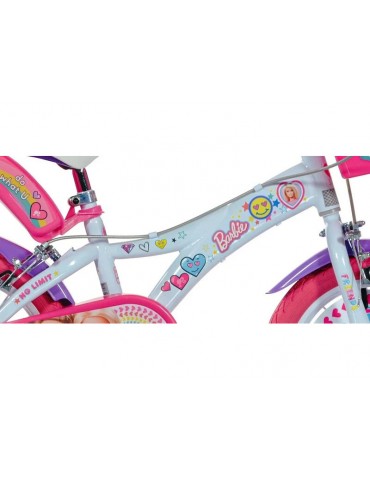 DINO Bikes - Children's bike 14" Barbie