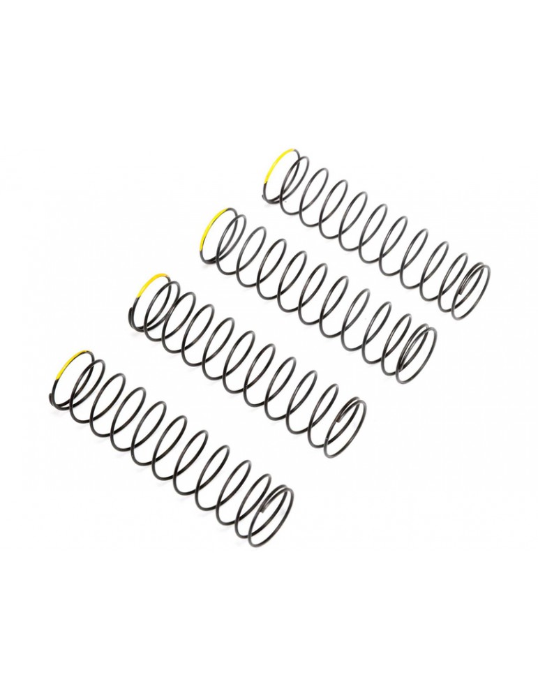Losi Shock Springs Soft, Yellow (4): Mini LMT