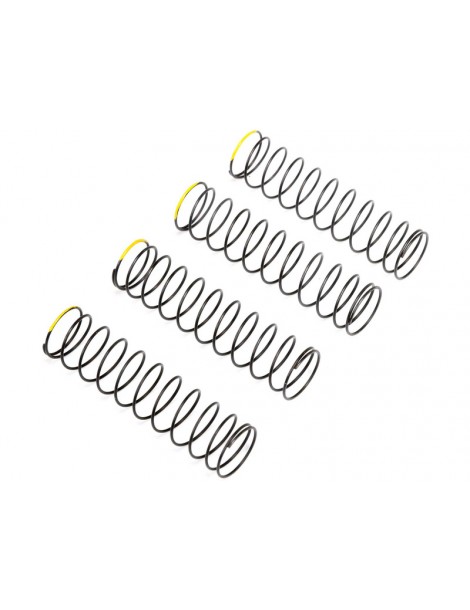 Losi Shock Springs Soft, Yellow (4): Mini LMT